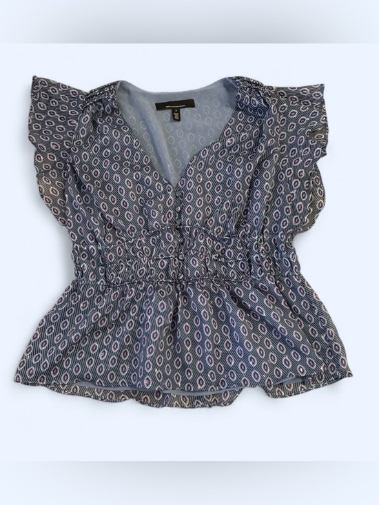 White House Black Market Tops - White House black market Whimsical light breezy chiffon fairycore V neck blouse